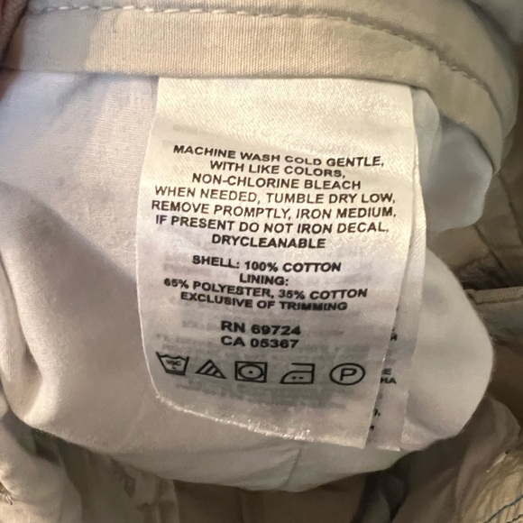 Columbia Men’s Khaki Shorts Size 36 - Picture 8 of 8